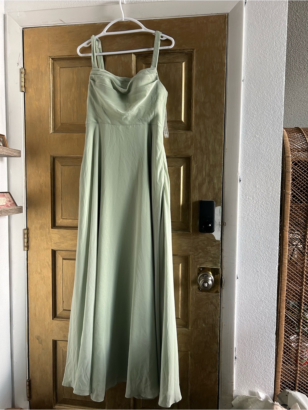 Azazie chiffon dress